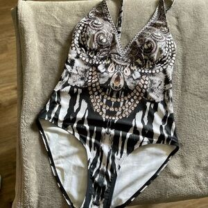 Animal Print One-piece Swimsuit